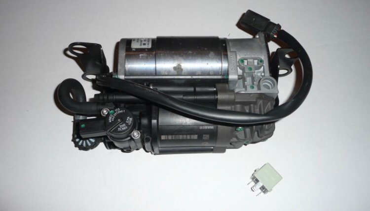 BMW 5-sērija E39 Kompresora saspiestā gaisa sistēma